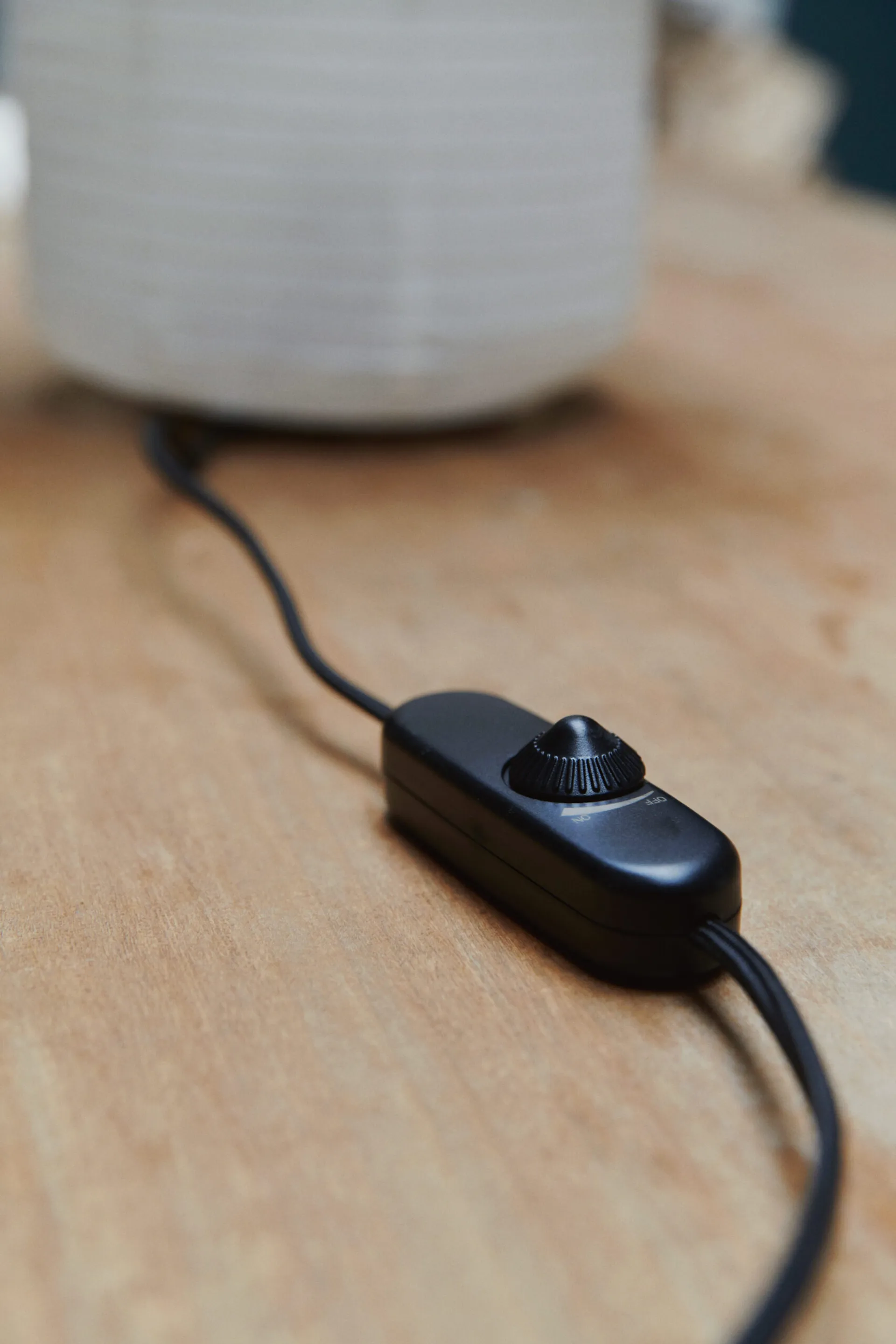 Lámpara de mesa Papier Double Ø30 cm, White Made By Hand