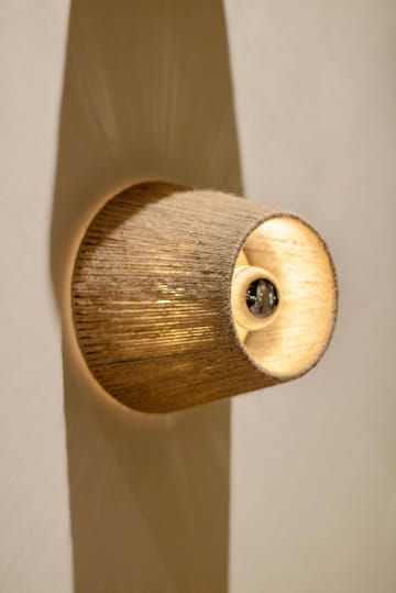 Lámpara de pared Ro Closed - Jute - Made By Hand