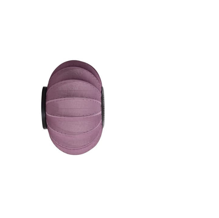Lámpara de pared y techo Knit-Wit 45 Oval, Burgundy Made By Hand