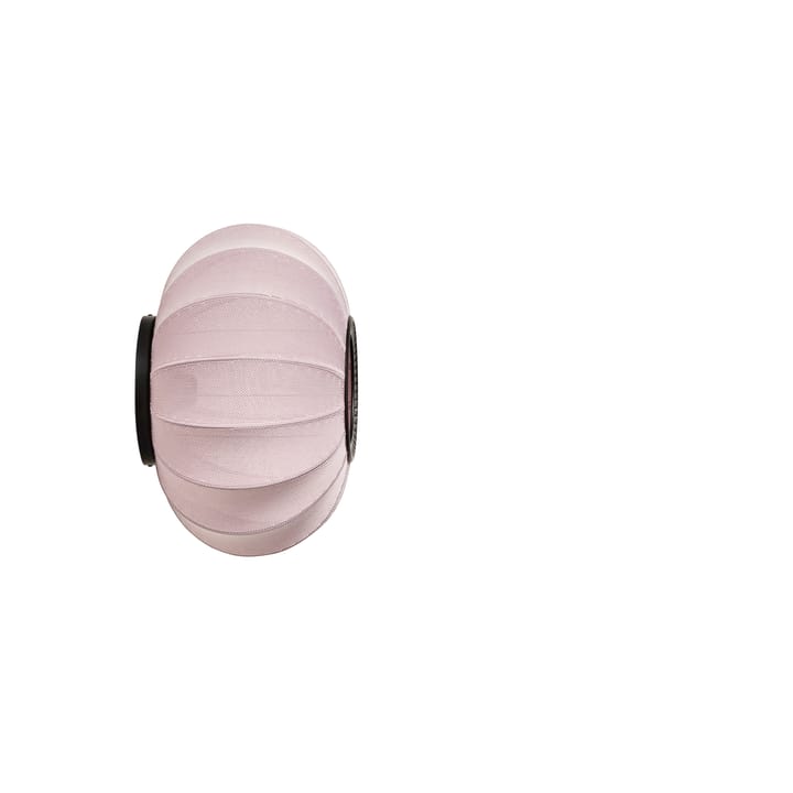 Lámpara de pared y techo Knit-Wit 45 Oval, Light pink Made By Hand