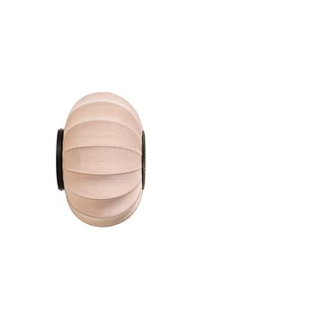 Lámpara de pared y techo Knit-Wit 45 Oval - Sand stone - Made By Hand