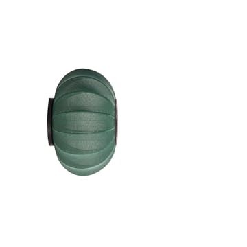 Lámpara de pared y techo Knit-Wit 45 Oval - Tweed green - Made By Hand