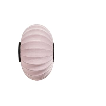 Lámpara de pared y techo Knit-Wit 57 Oval - Light pink - Made By Hand