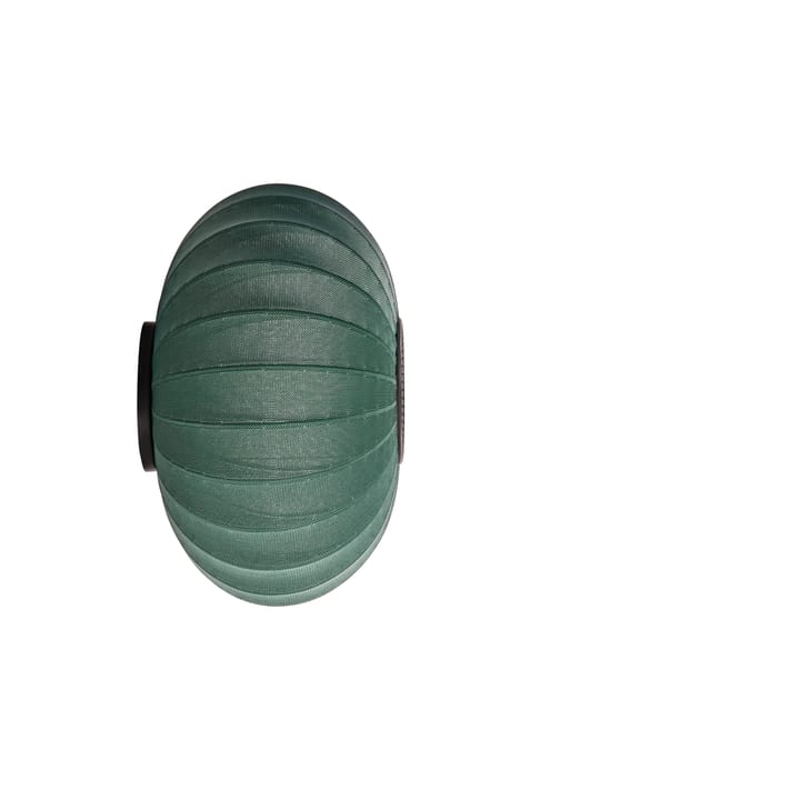 Lámpara de pared y techo Knit-Wit 57 Oval, Tweed green Made By Hand