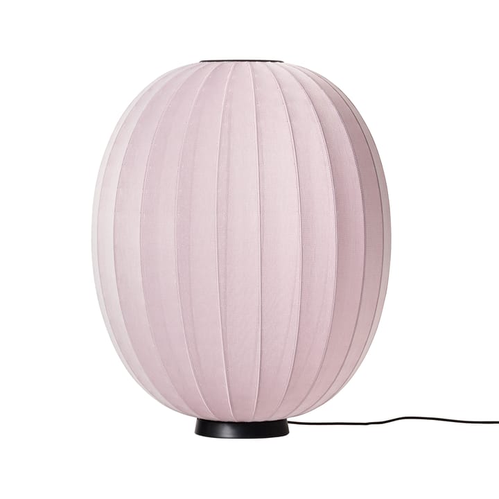 Lámpara de pie Knit-Wit 65 High Oval Level - Light pink - Made By Hand