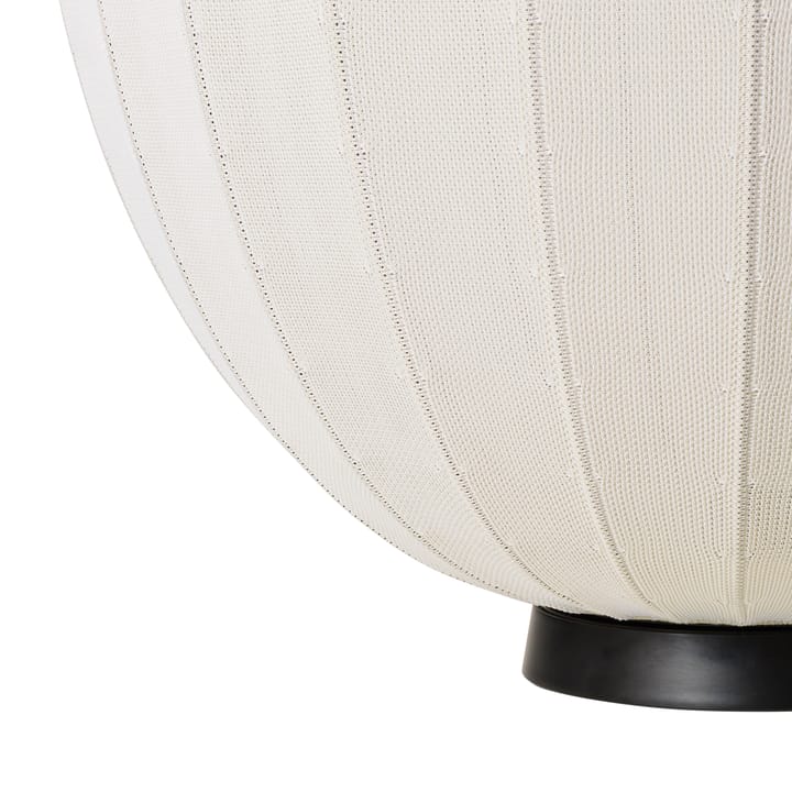 Lámpara de pie Knit-Wit 65 High Oval Level, Pearl white Made By Hand