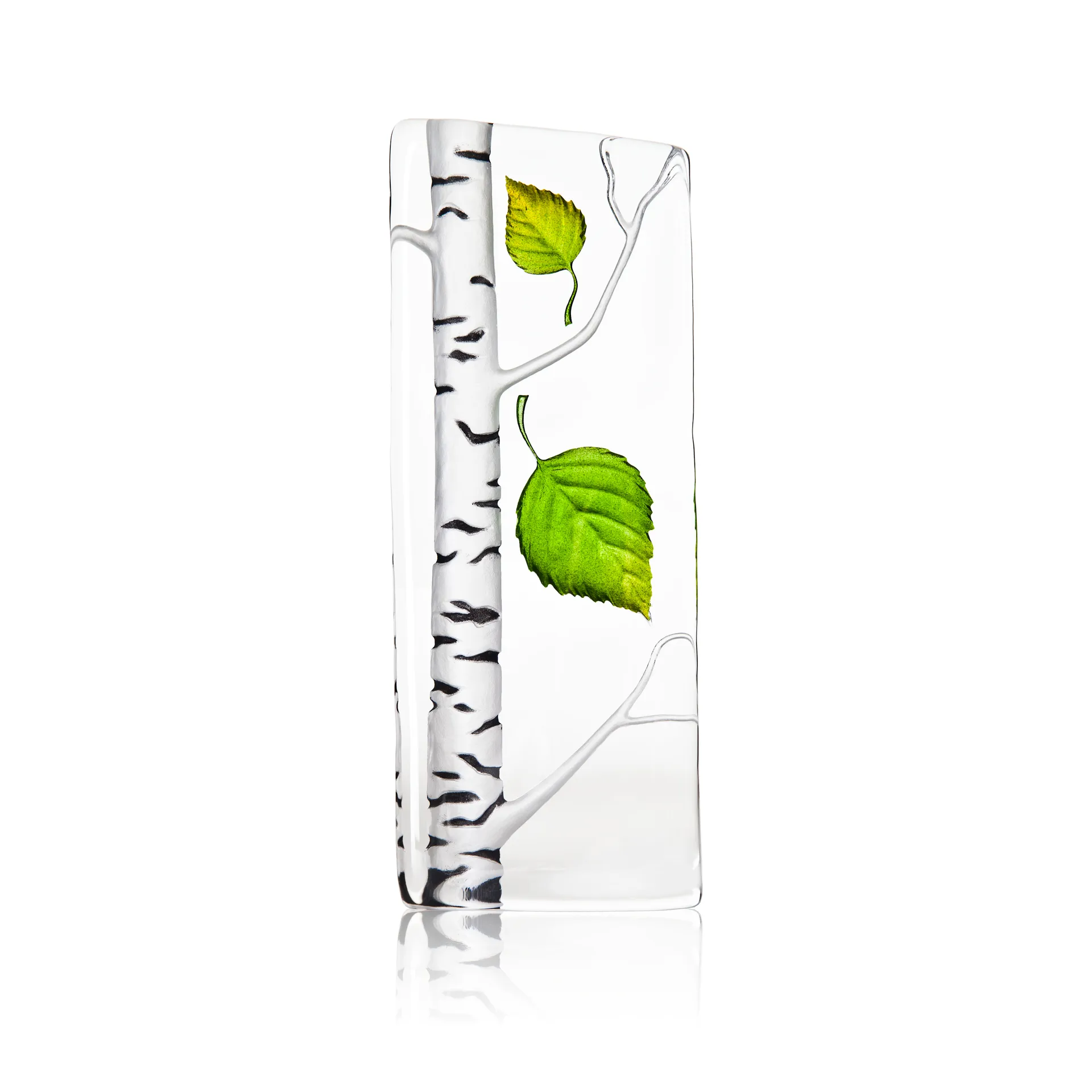 Escultura de cristal Global Icons oso, Grande Målerås Glasbruk