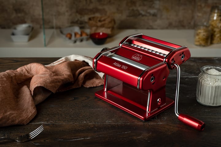 Máquina de pasta Marcato Atlas 150 Design, rojo Marcato