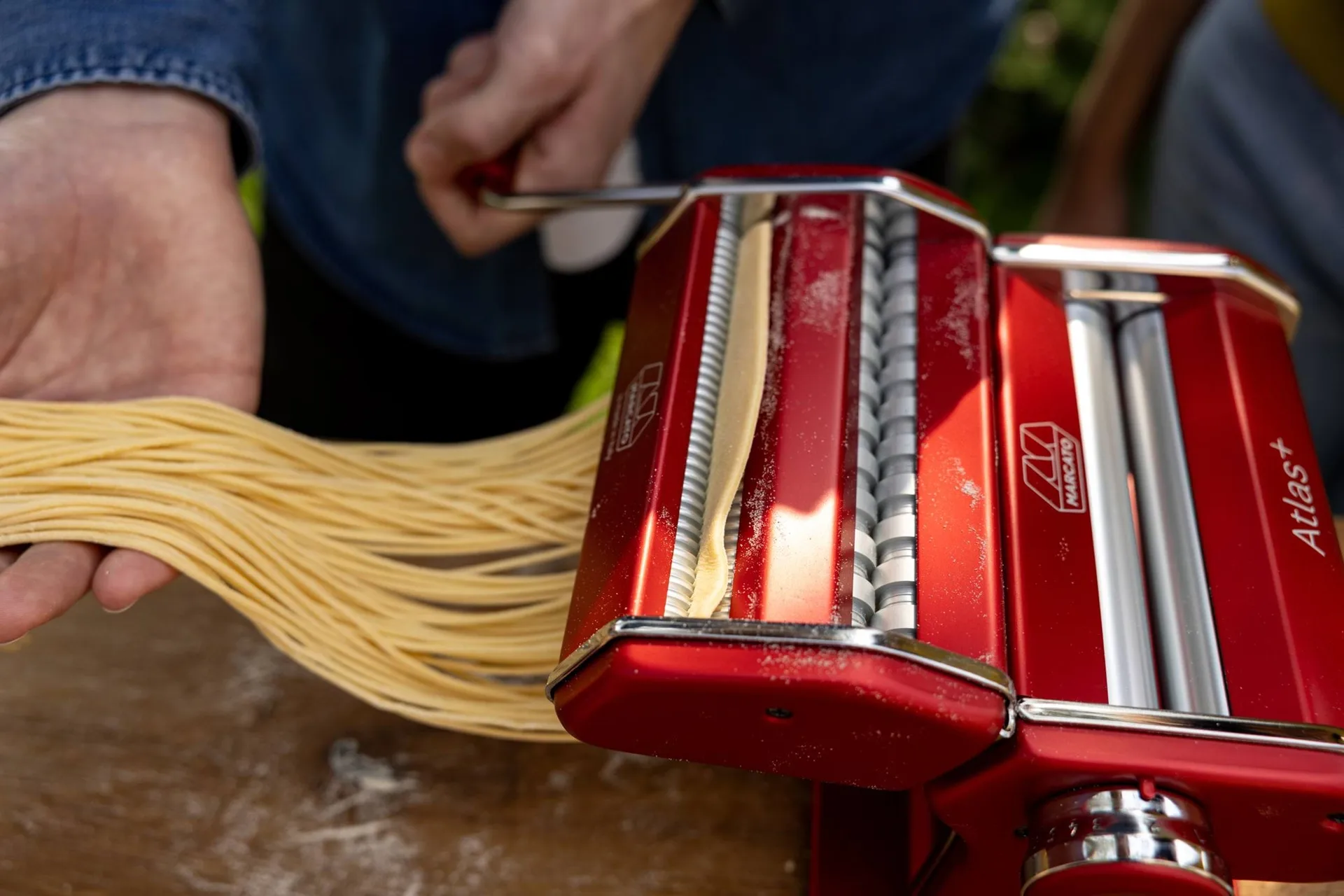 Marcato Atlas 150+ máquina de pasta, Rojo Marcato