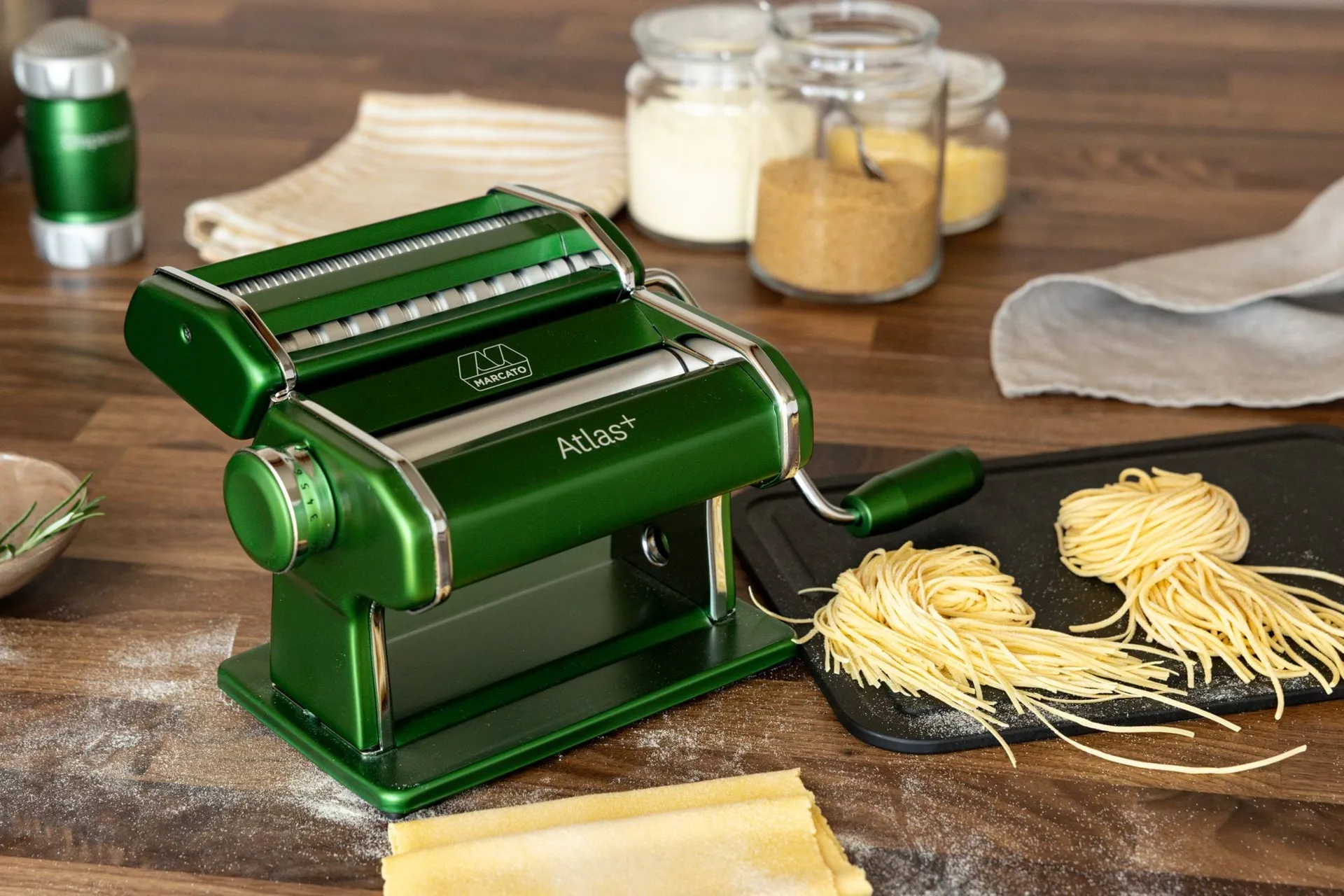 Marcato Atlas 150+ máquina de pasta, Verde Marcato