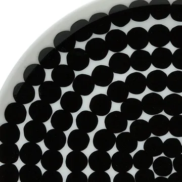 6 Platos Räsymateo Ø20 cm negro-blanco - Marimekko