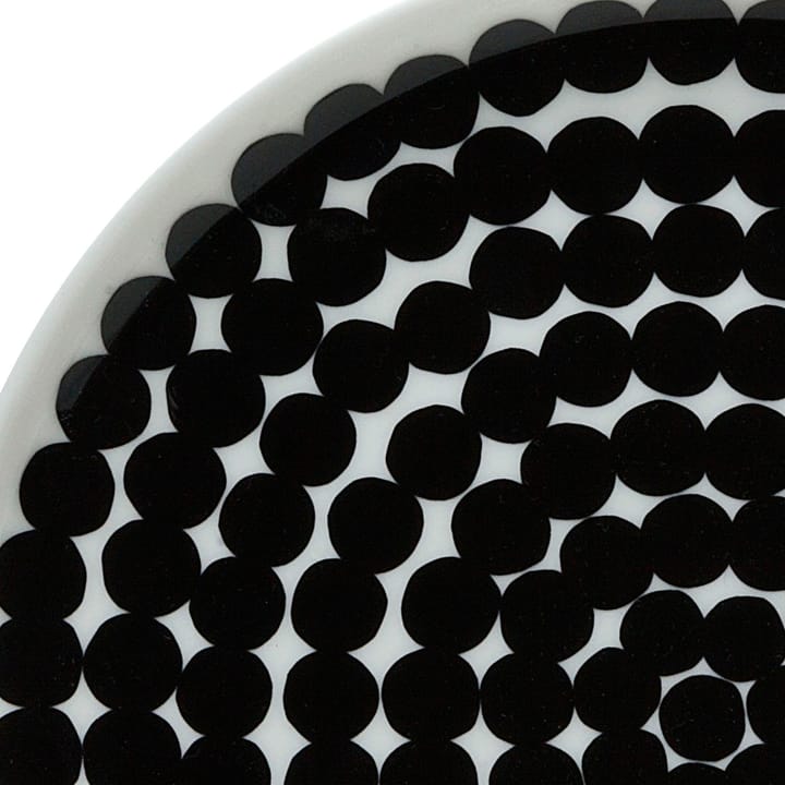 6 Platos Räsymateo Ø20 cm negro-blanco - undefined - Marimekko