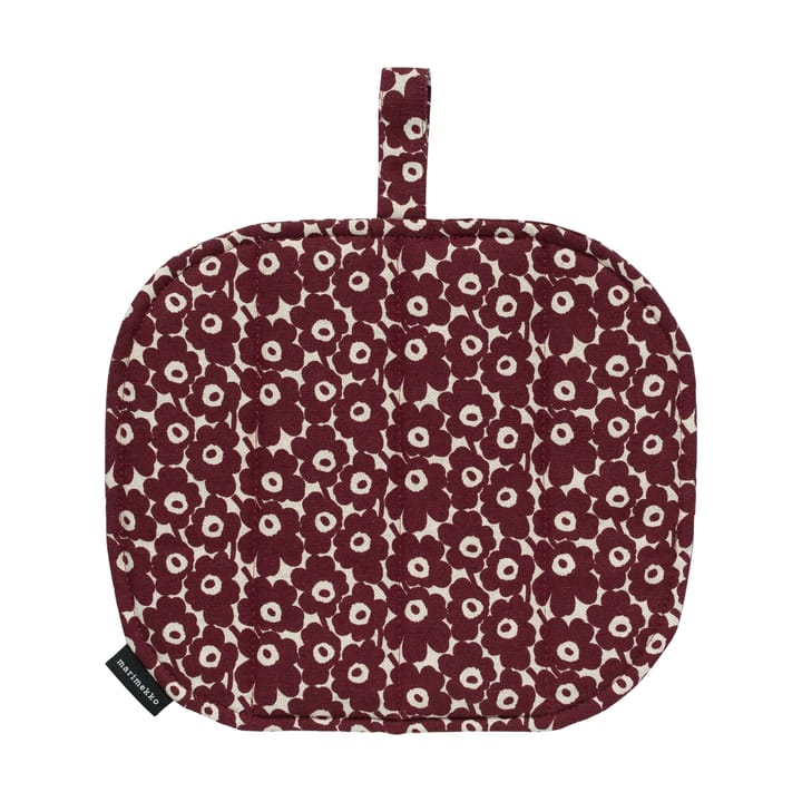 Agarradera Pikkuinen Unikko 21,5x21,5 cm - Linen-burgundy - Marimekko