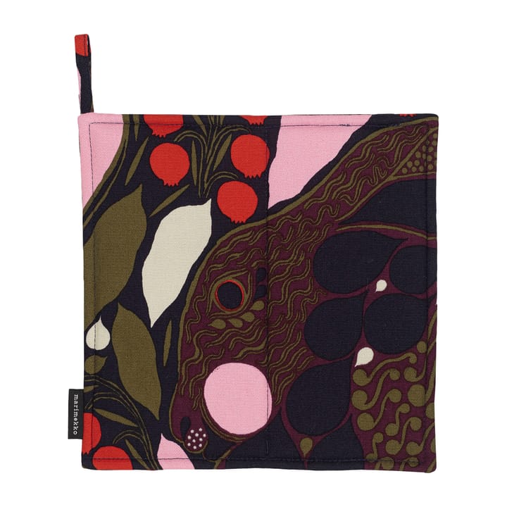 Agarrador Pieni Rusakko, Rosa-marrón Marimekko