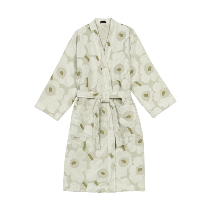 Albornoz Pieni Unikko L - Green umber-cream - Marimekko
