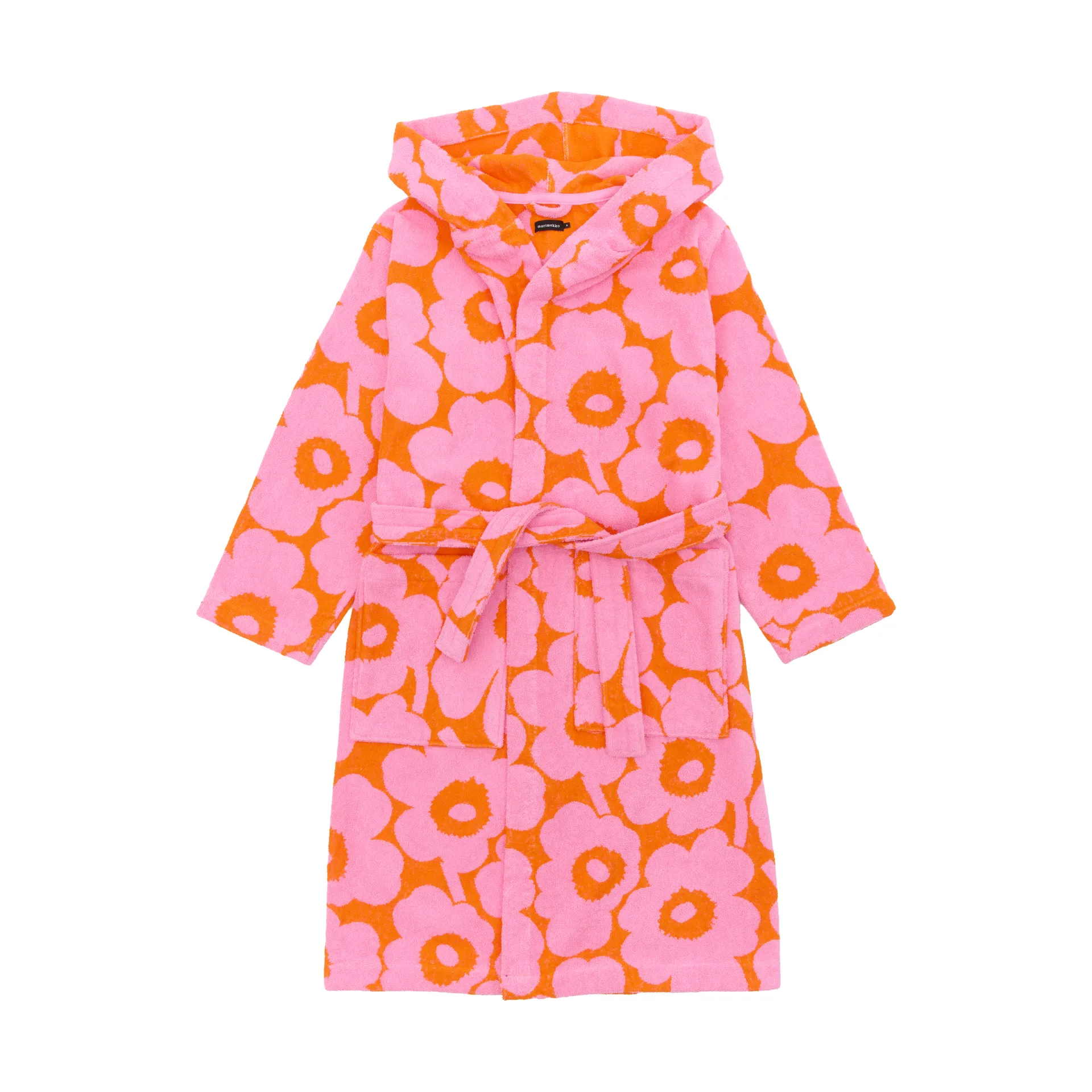 Albornoz Pieni Unikko M, Orange-pink Marimekko