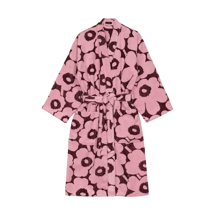 Albornoz Pieni Unikko XL - Ciruela-rosa - Marimekko