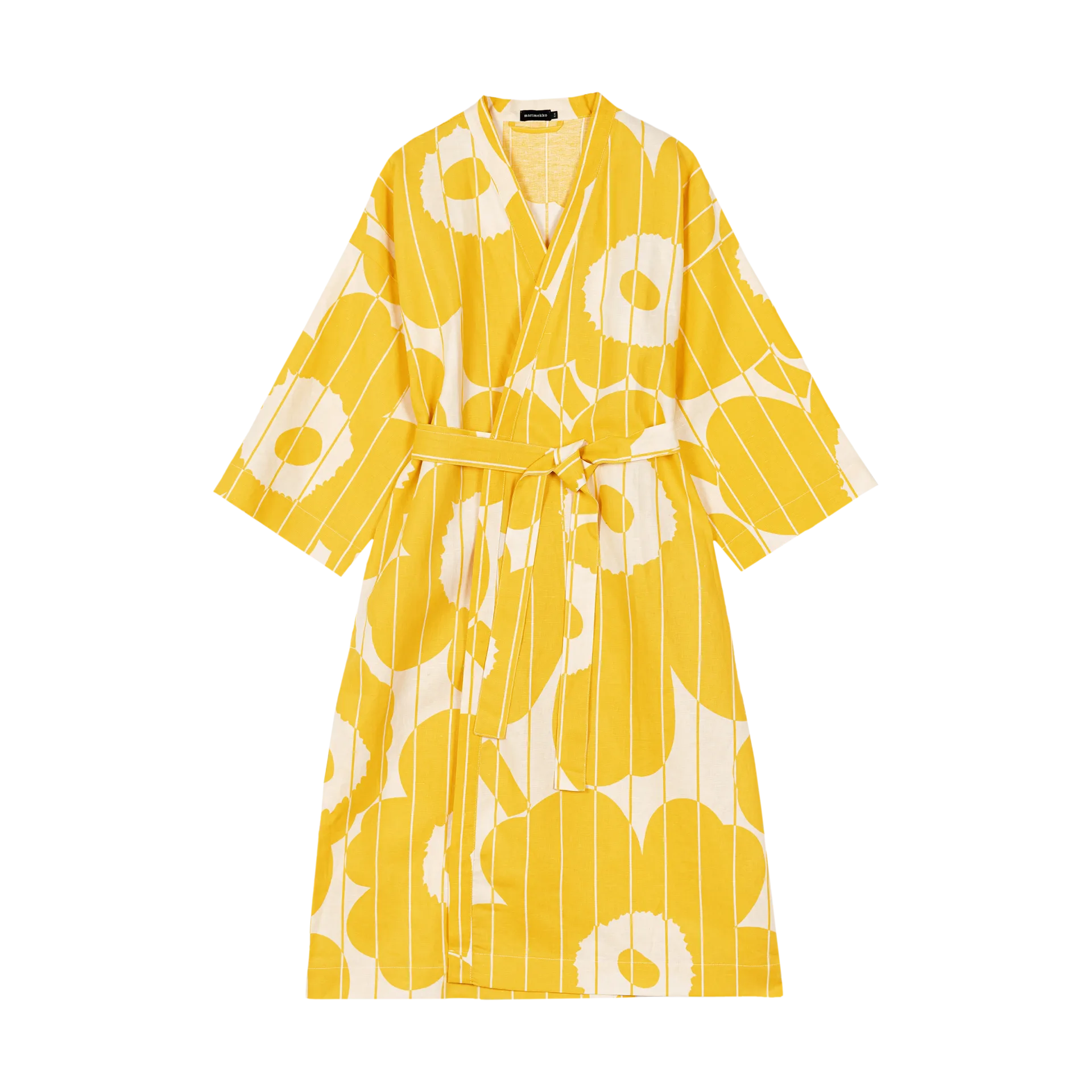 Albornoz Vesi Unikko L/XL, Spring yellow-ecru Marimekko