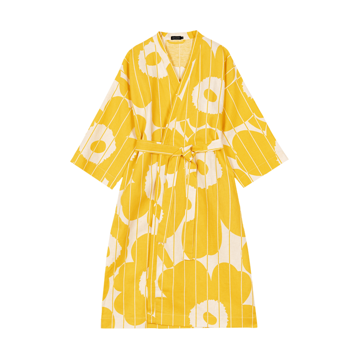 Albornoz Vesi Unikko L/XL - Spring yellow-ecru - Marimekko