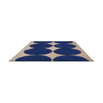 Alfombra de lana Isot Kivet - Blue, 250x350 cm - Marimekko