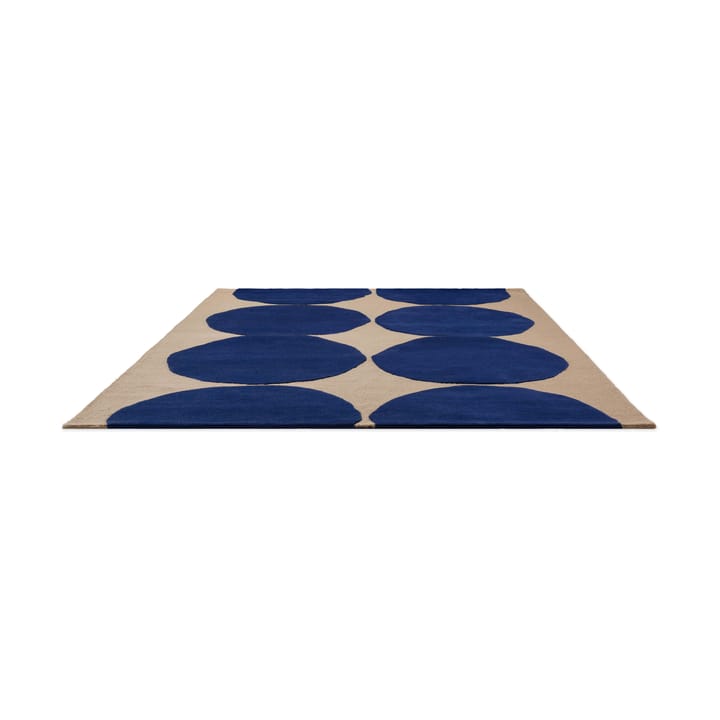 Alfombra de lana Isot Kivet, Blue, 250x350 cm Marimekko