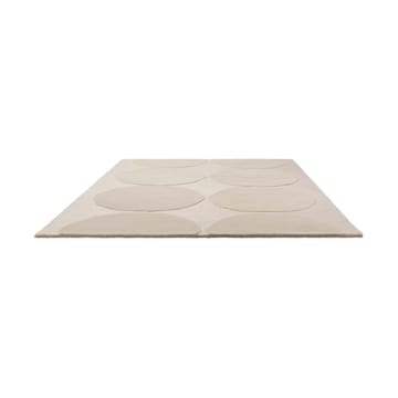 Alfombra de lana Isot Kivet - Natural White, 200x280 cm - Marimekko