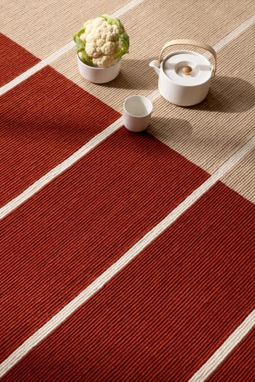 Alfombra de lana Tiibet - Burnt Orange, 200x280 cm - Marimekko