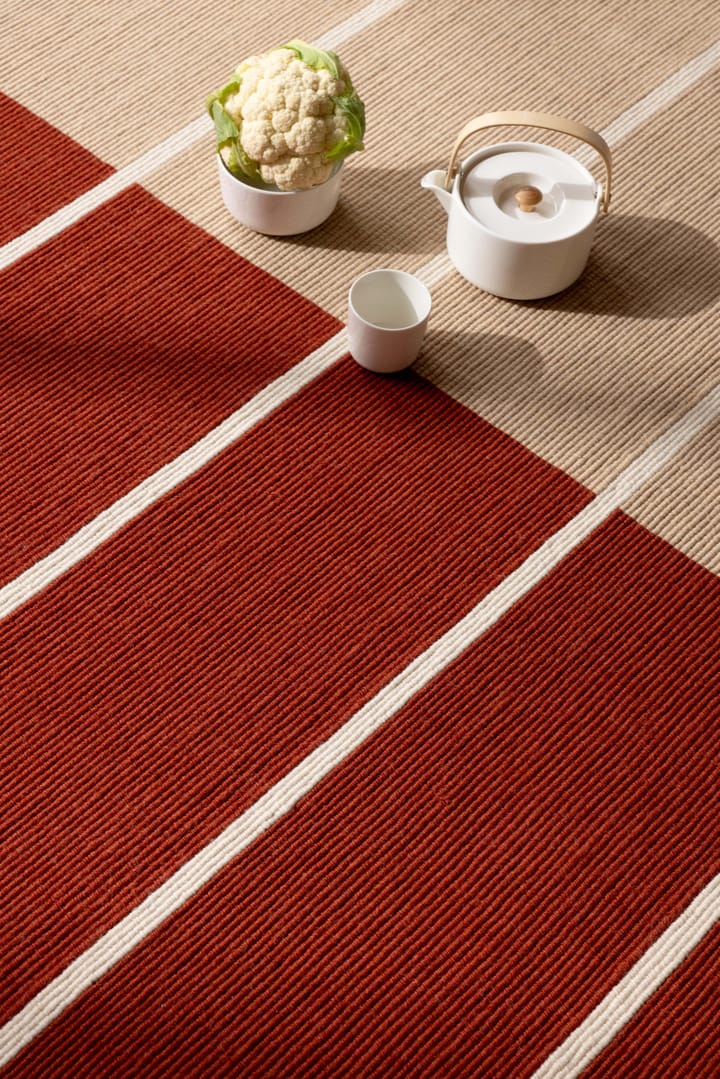Alfombra de lana Tiibet, Burnt Orange, 200x280 cm Marimekko