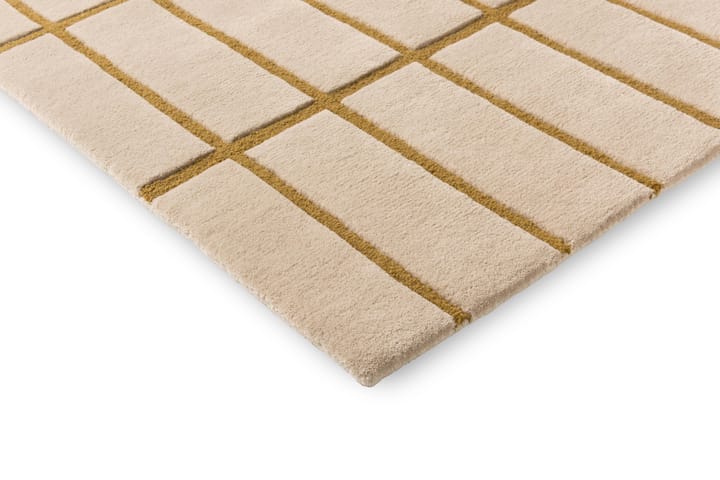 Alfombra de lana Tiiliskivi, Bronze Yellow, 140x200 cm Marimekko