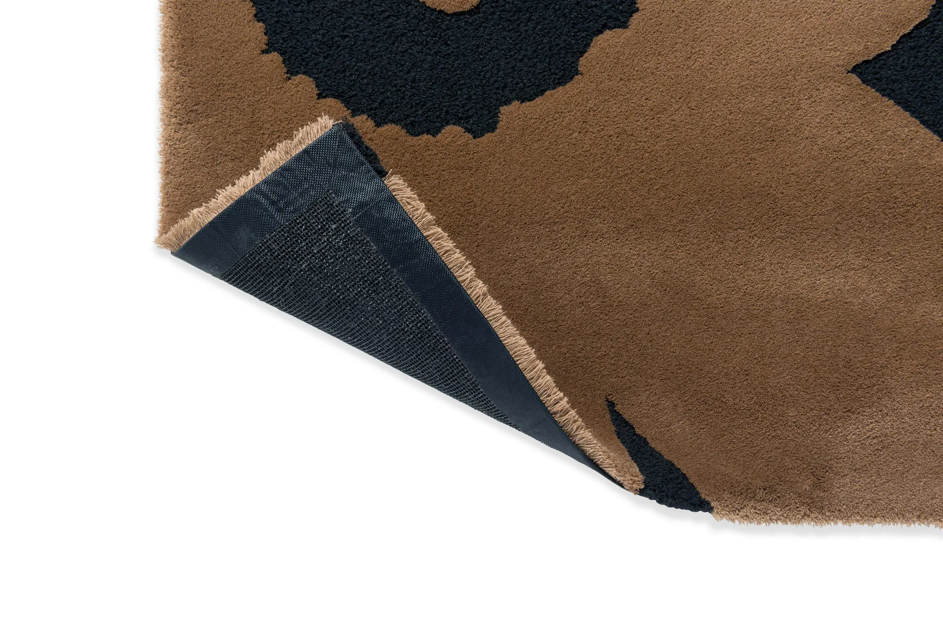 Alfombra de lana Unikko, Beige, 170x240 cm Marimekko