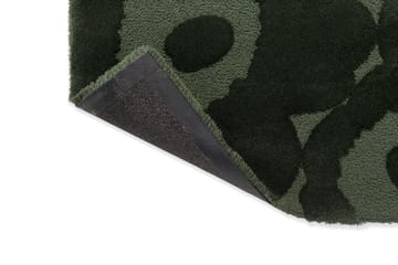 Alfombra de lana Unikko - Dark Green, 140x200 cm - Marimekko