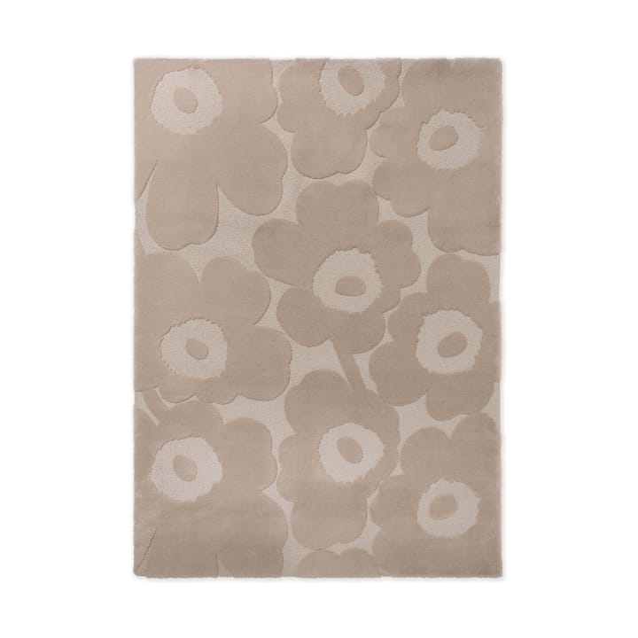 Alfombra de lana Unikko - Light Beige, 140x200 cm - Marimekko