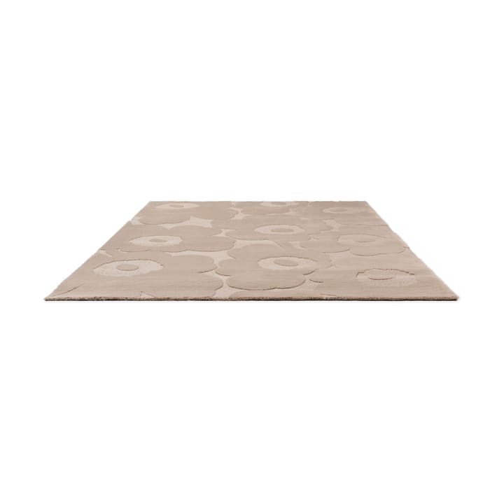 Alfombra de lana Unikko - Light Beige, 140x200 cm - Marimekko