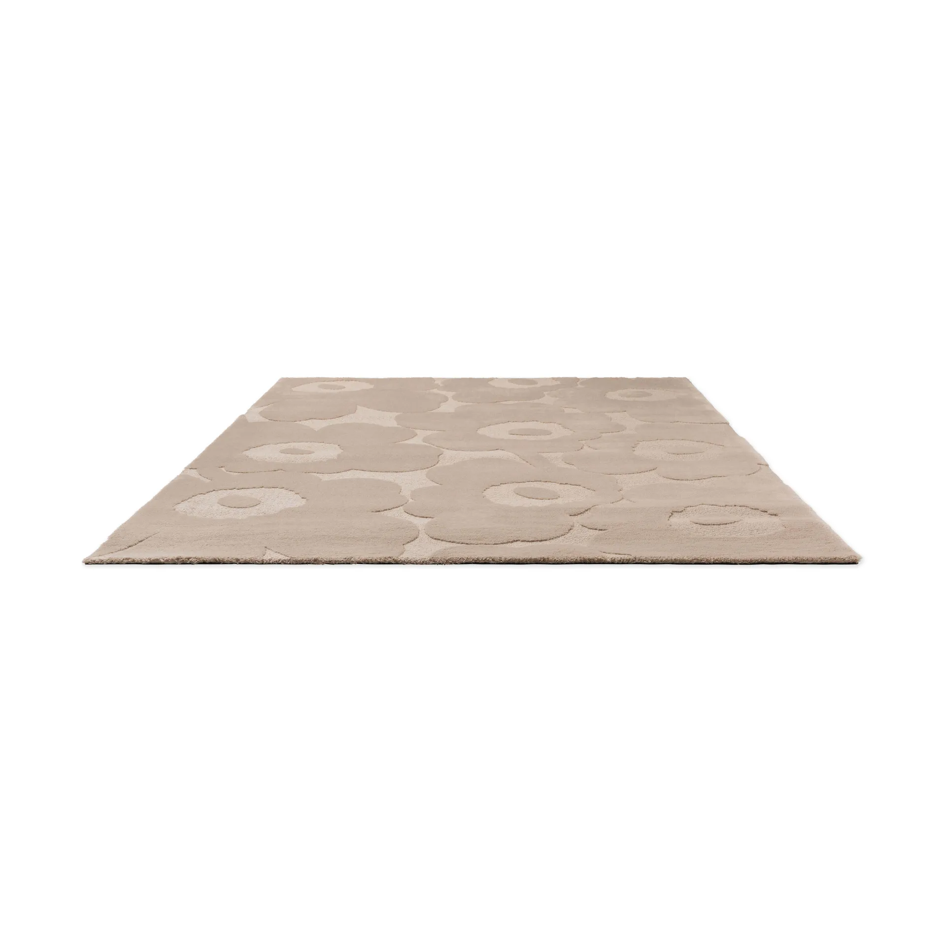 Alfombra de lana Unikko, Light Beige, 250x350 cm Marimekko