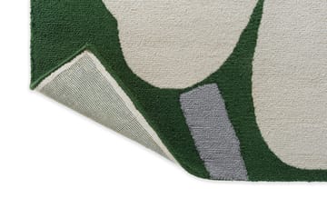 Alfombra de plástico tejida Unikko 60 aniversario - 160x230 cm - Marimekko