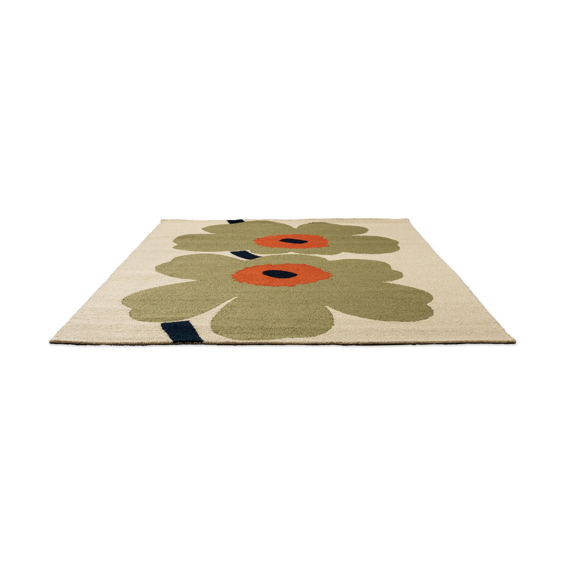 Alfombra Unikko anniversary outdoor, Dusty green, 200x280 cm Marimekko