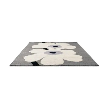 Alfombra Unikko anniversary outdoor - Grey, 200x280 cm - Marimekko