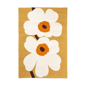Alfombra Unikko anniversary outdoor - Honey, 160x230 cm - Marimekko