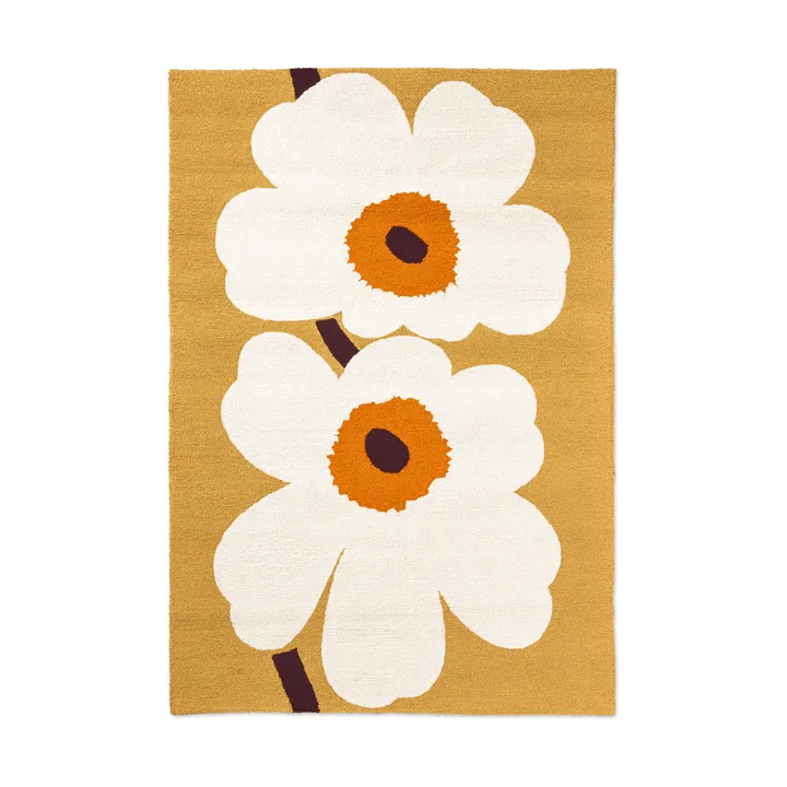 Alfombra Unikko anniversary outdoor - Honey, 250x350 cm - Marimekko
