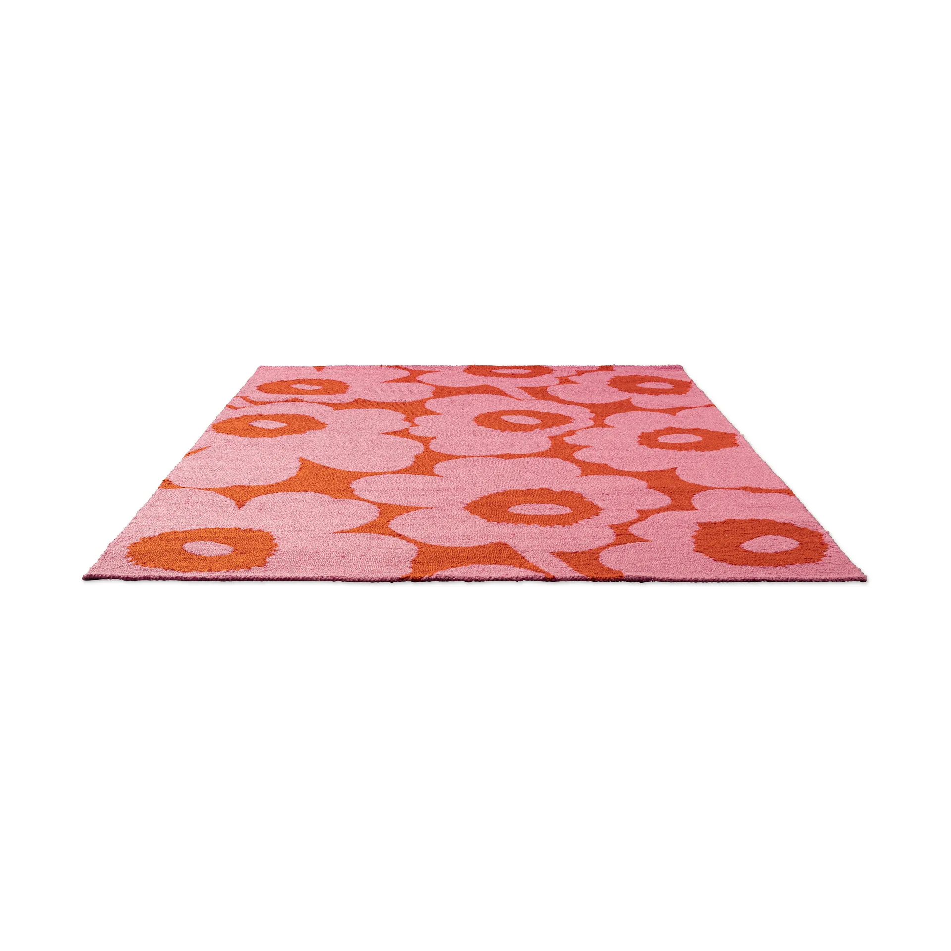 Alfombra Unikko outdoor, Pink-orange, 200x280 cm Marimekko