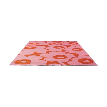 Alfombra Unikko outdoor - Pink-orange, 250x350 cm - Marimekko