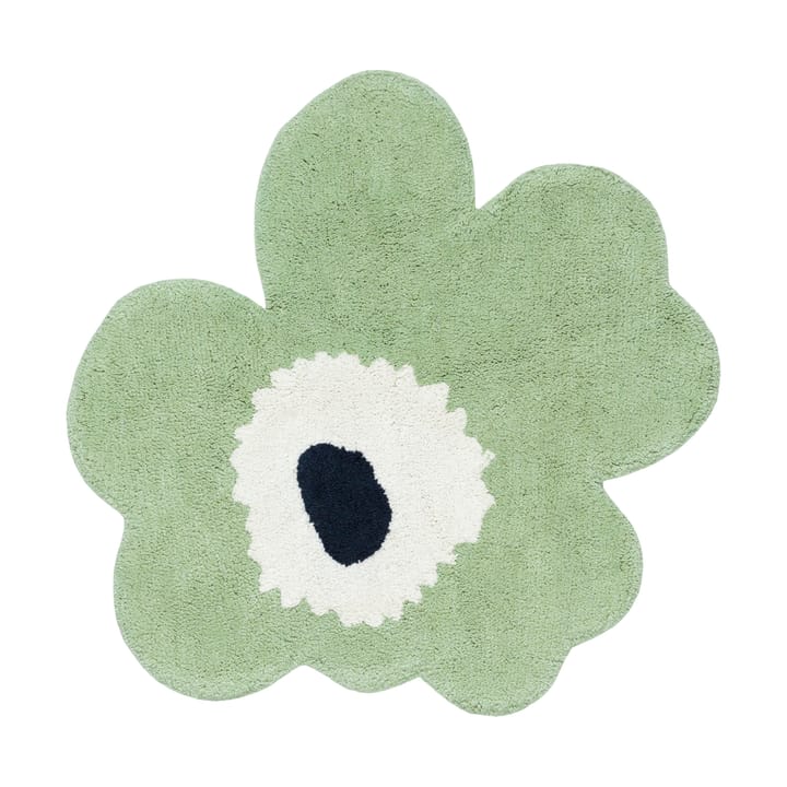 Alfombrilla de baño Unikko 73x74 cm - Sage-off white - Marimekko