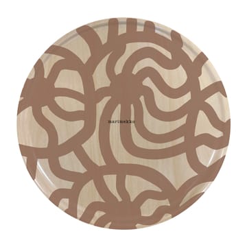Bandeja Joonas Ø31 cm - marrón - Marimekko