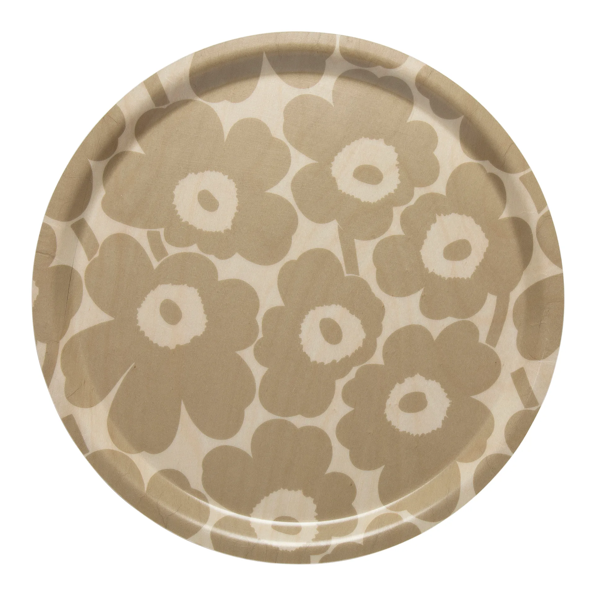 Bandeja Mini Unikko, marrón claro-beige Marimekko