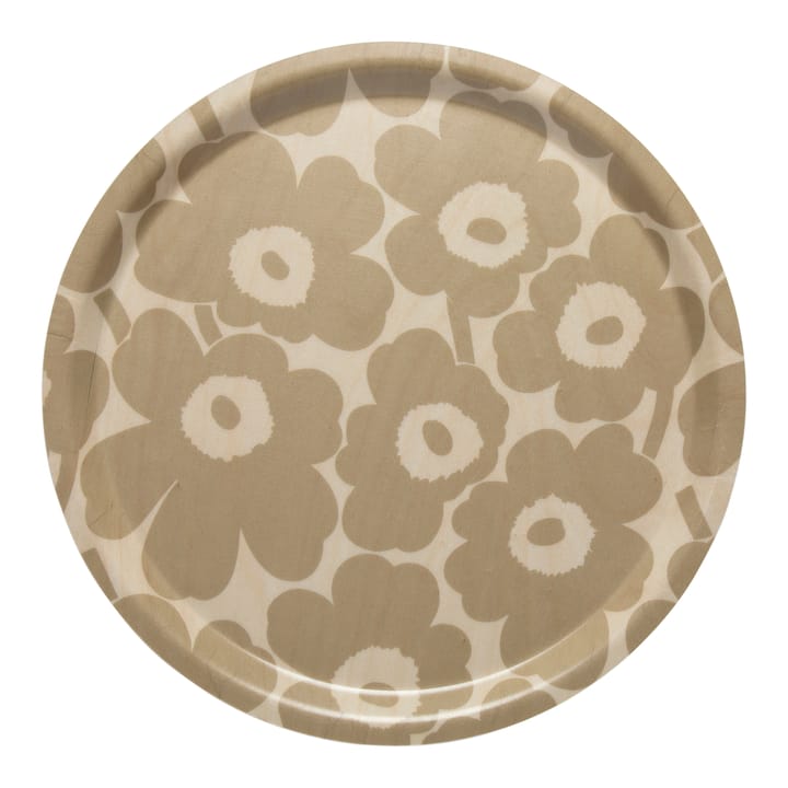 Bandeja Mini Unikko - marrón claro-beige - Marimekko