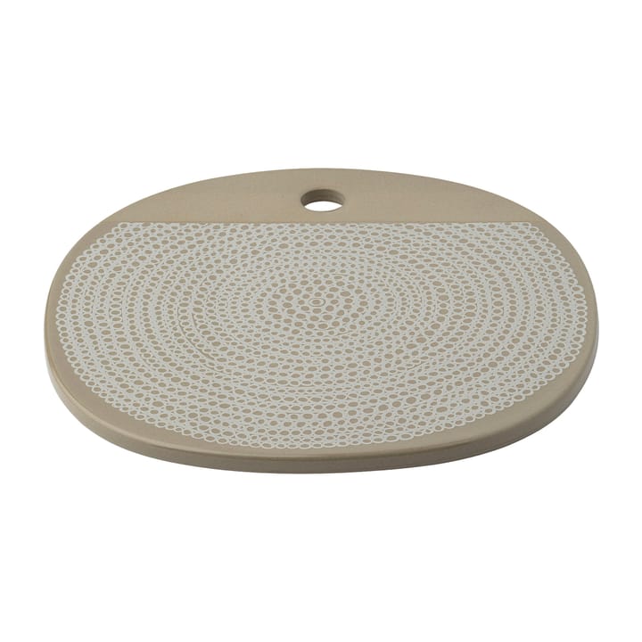 Bandeja Siirtolapuutarha Ø25 cm, terra-white Marimekko
