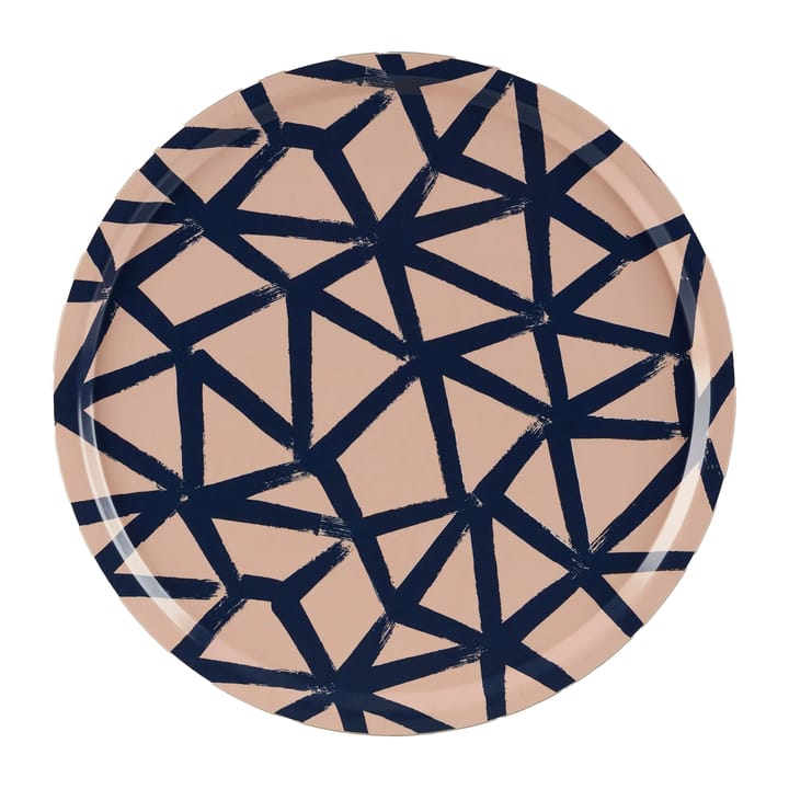 Bandeja Ukkospilvi Ø46 cm, Powder-azul oscuro Marimekko