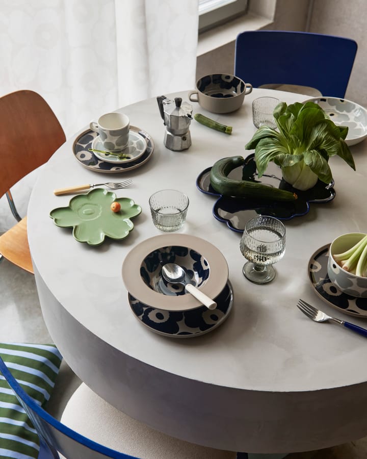 Bandeja Unikko Shape de 32 cm, Blue Marimekko