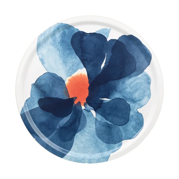 Bandeja Valssi Ø46 cm - White-blue-orange - Marimekko