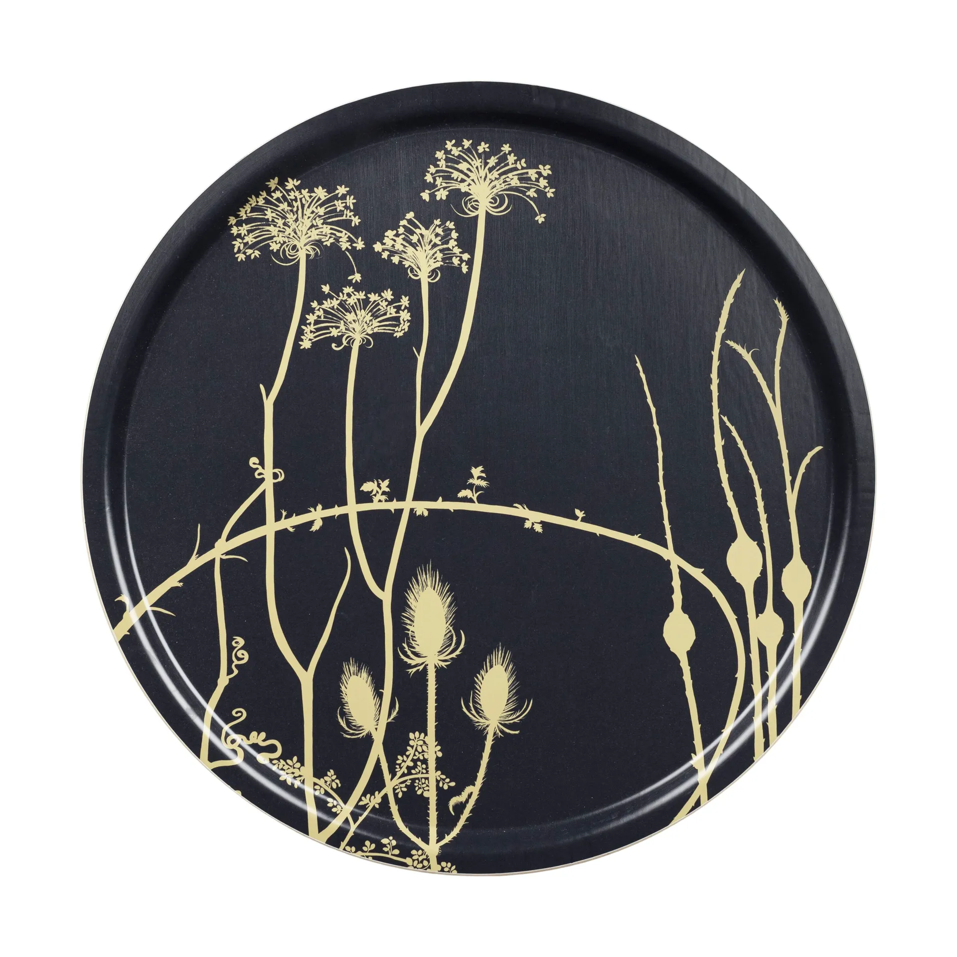 Bandeja Vuoren Ø65 cm, Azul medianoche-Heno Marimekko